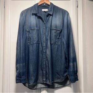 Anthro Pilcro Button-Up Shirt